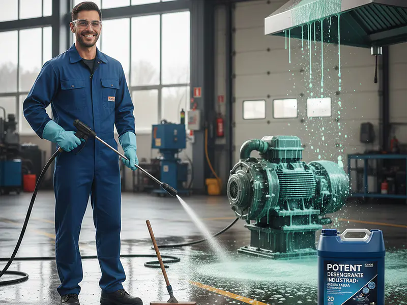 Guía Maestra de Desengrasantes Industriales: Cómo elegir la fórmula exacta para cada superficie (2026)