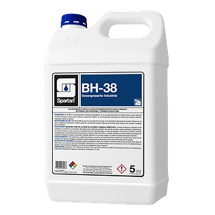 Desengrasante Industrial BH-38 Spartan 5kg | Máximo Poder de Limpieza