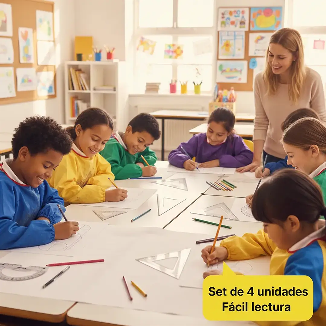 Set de Geometría Torre 4 Piezas: Precisión y Alta Resistencia 4