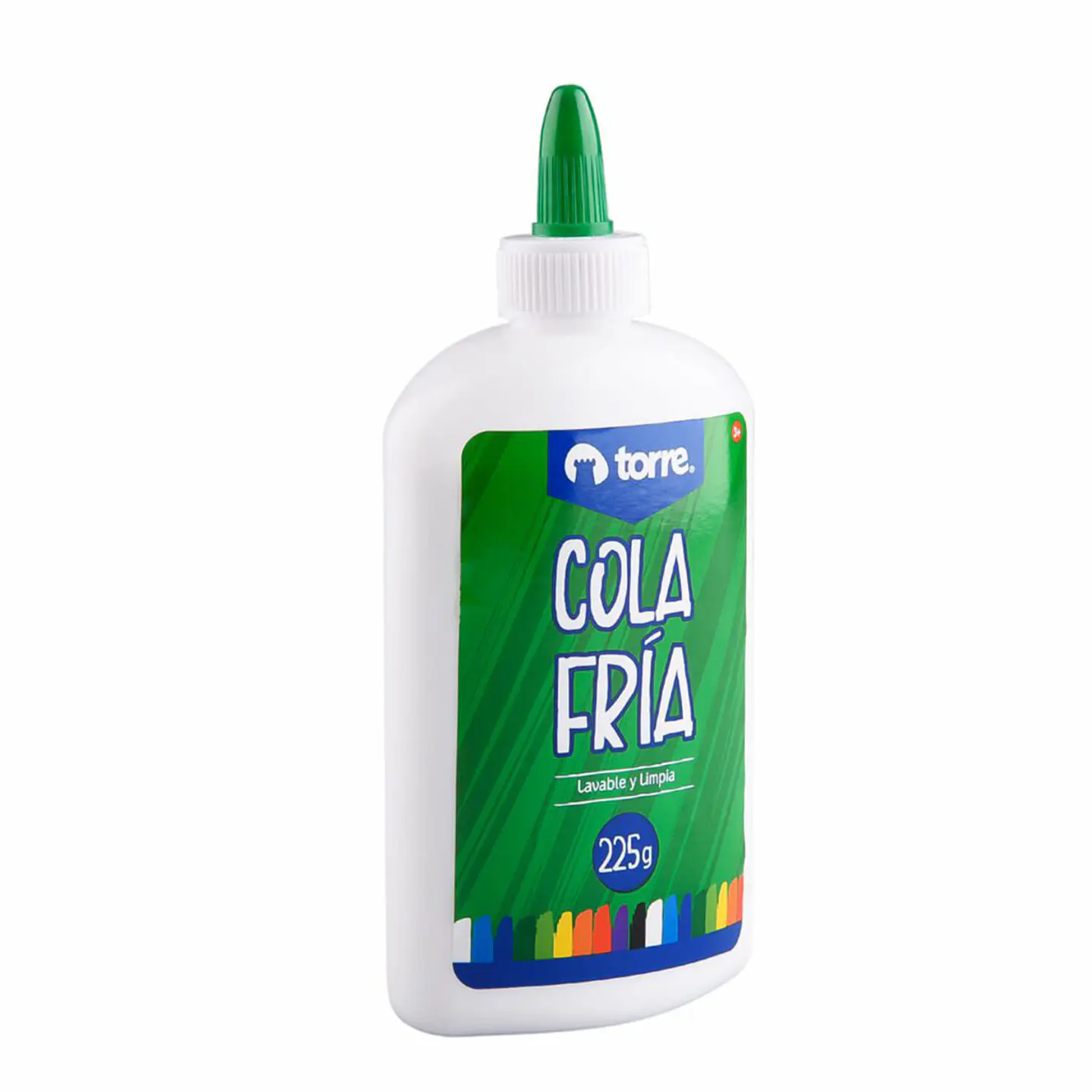 Pegamento Cola Fría Torre 225g | Ideal para Madera, Papel y Manualidades 2