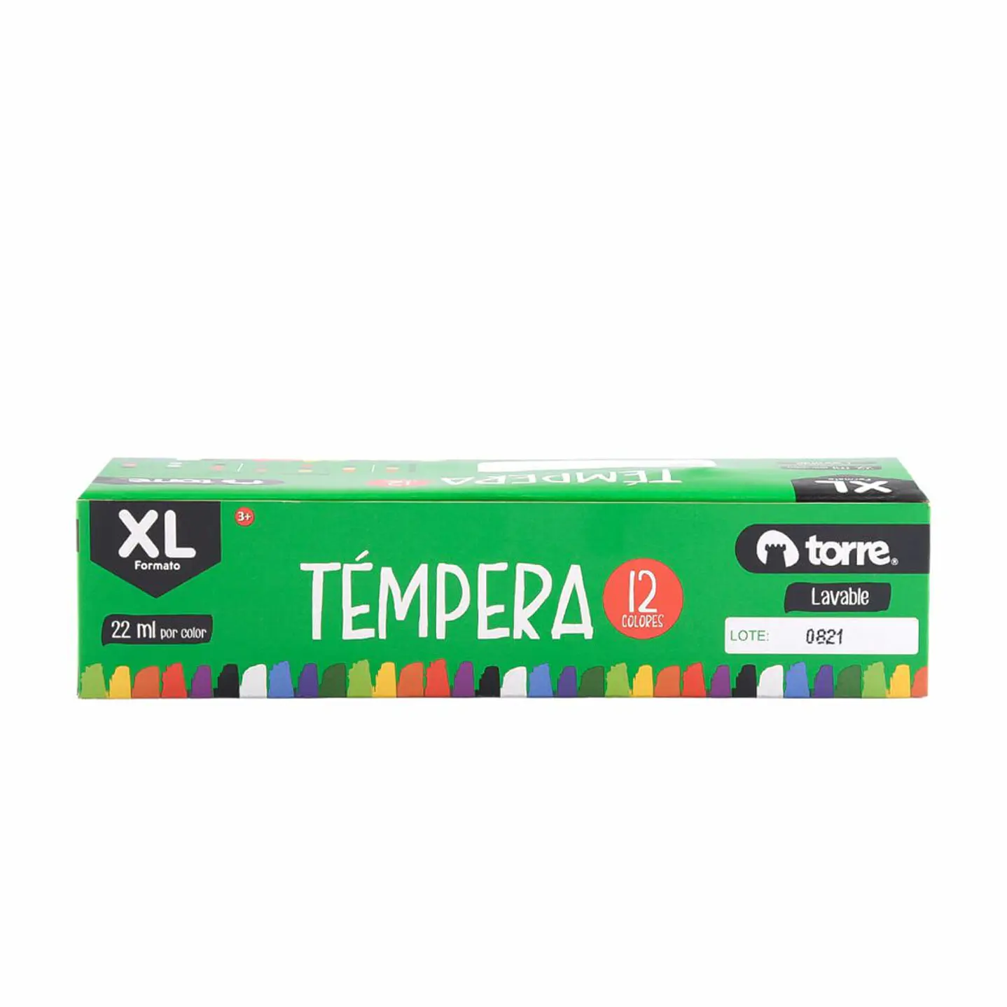 Témperas XL Torre 12 Colores: El Kit de Arte Ideal para Tareas y Manualidades 1