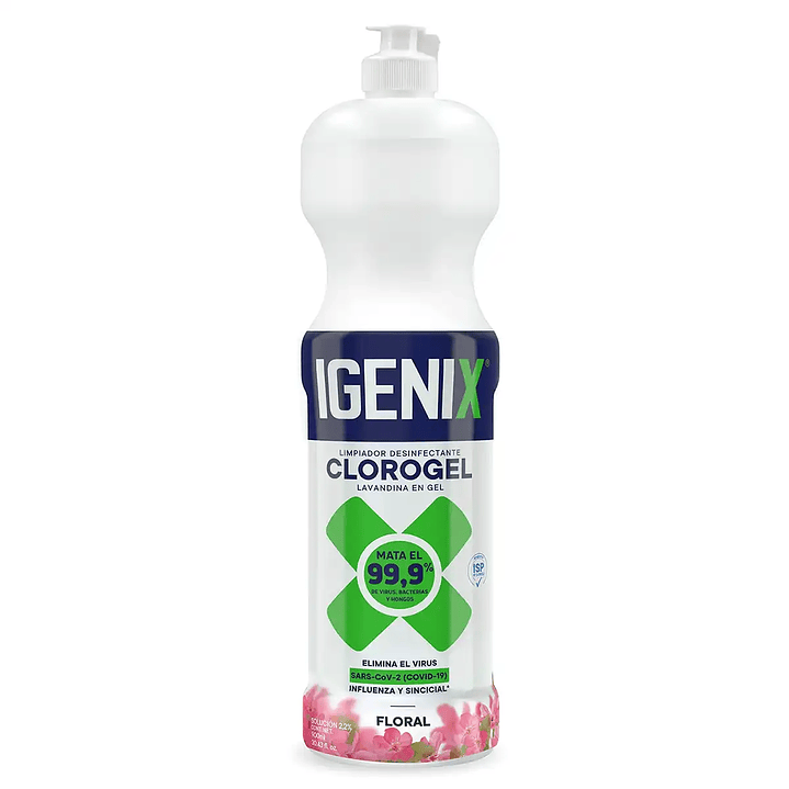 Igenix Cloro Gel 900ml: Pack Ahorro para Hogar y Negocios - Venta x Mayor 3