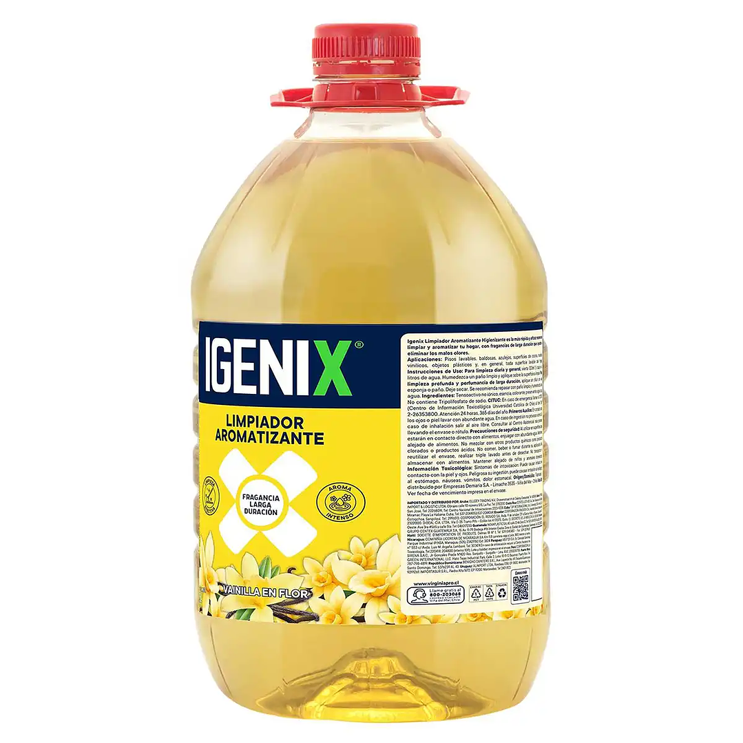 Limpiador Aromatizante Igenix 5L - Higienización y Aroma Duradero 2