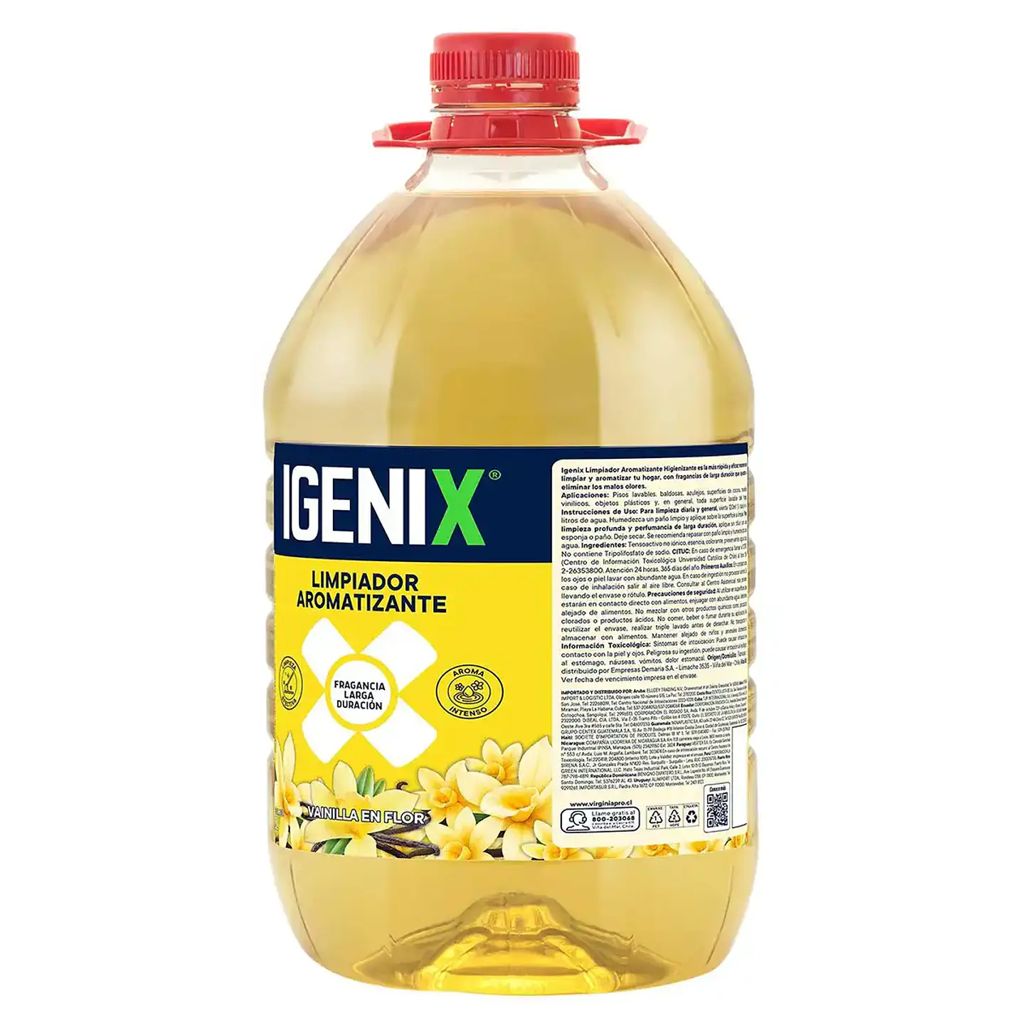 Limpiador aromatizante higienizante Igenix bidón 5 L para uso profesional 2