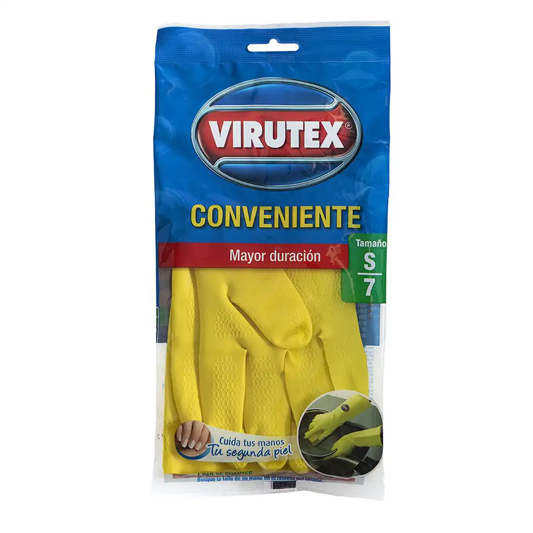 Guantes Virutex Amarillos Resistencia y Protección Multiuso 3