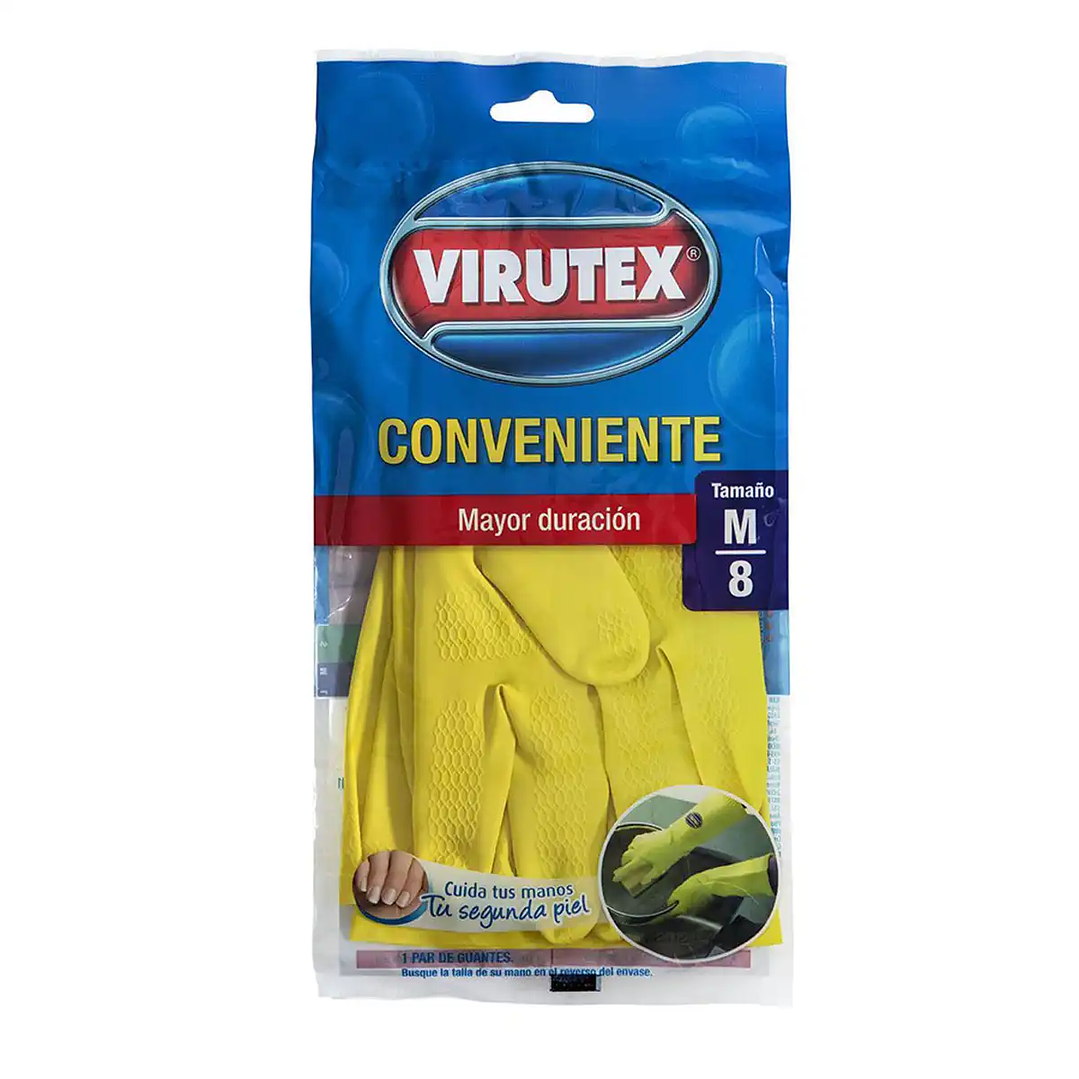 Guantes Virutex Amarillos Resistencia y Protección Multiuso 2