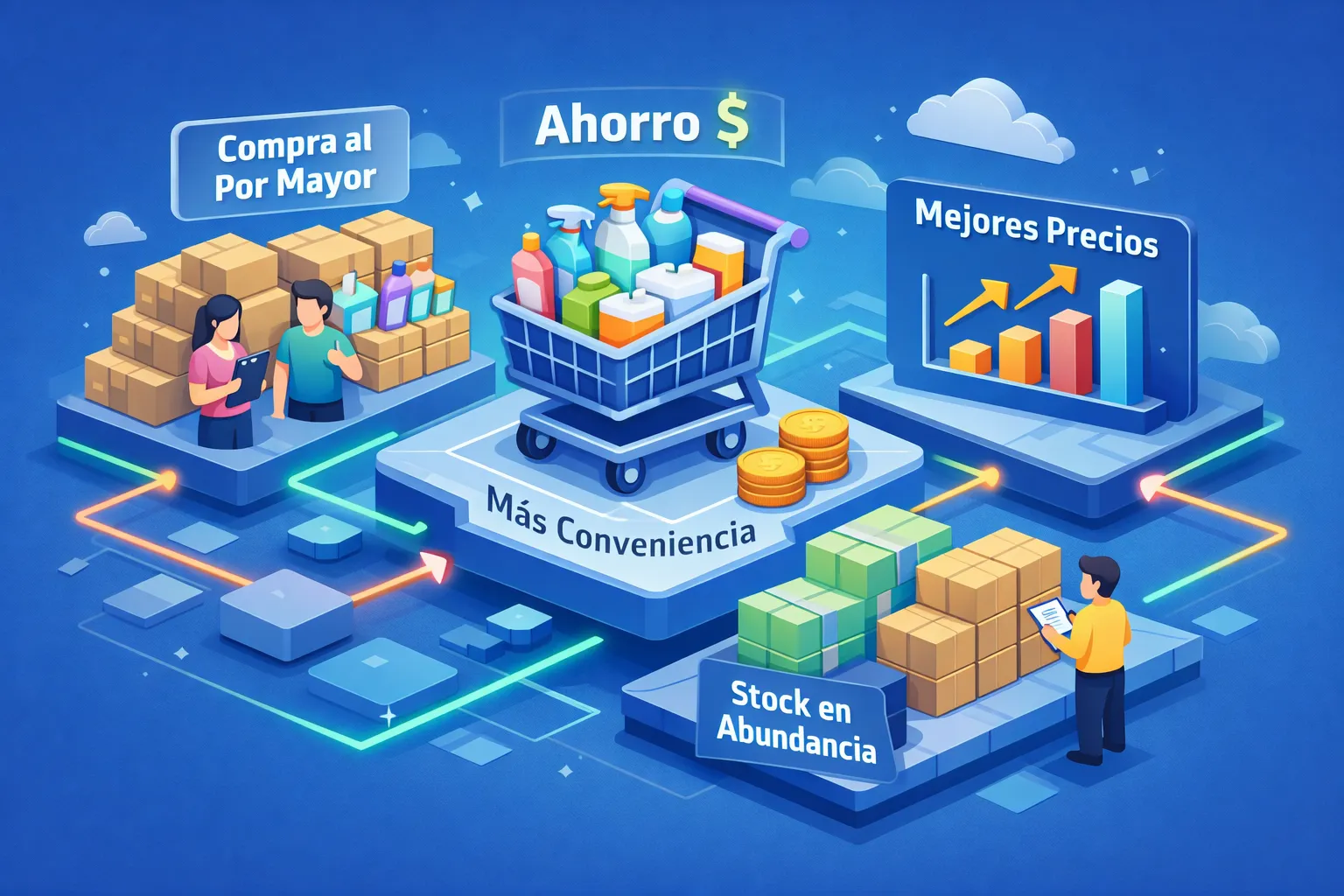 Insumos de aseo al por mayor en Chile: Todo lo que debes saber antes de comprar.