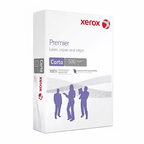 Resma de Hojas Xerox Carta 75g - 500 Hojas de Alta Blancura