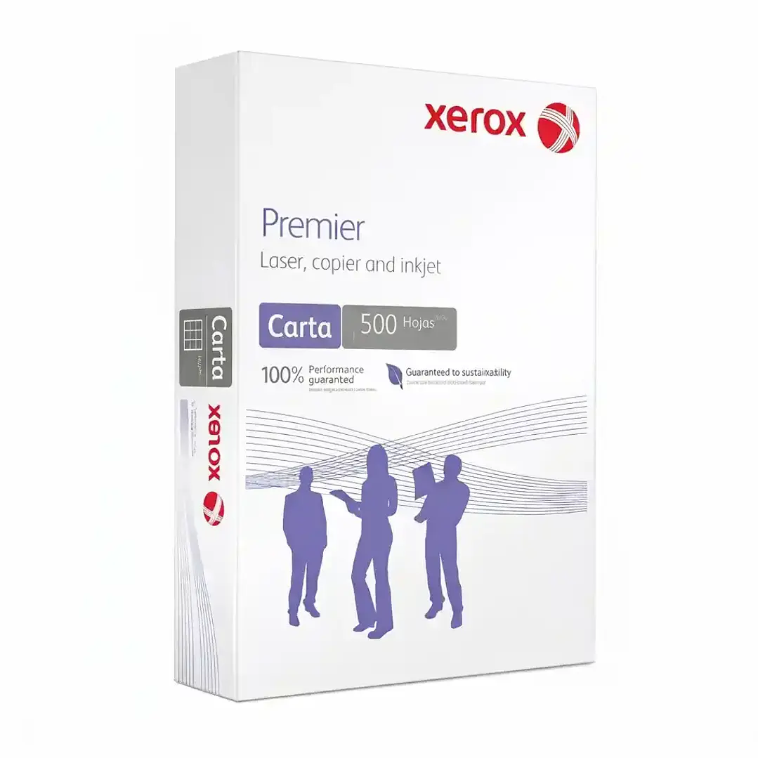 Resma de Hojas Xerox Carta 75g - 500 Hojas de Alta Blancura 1