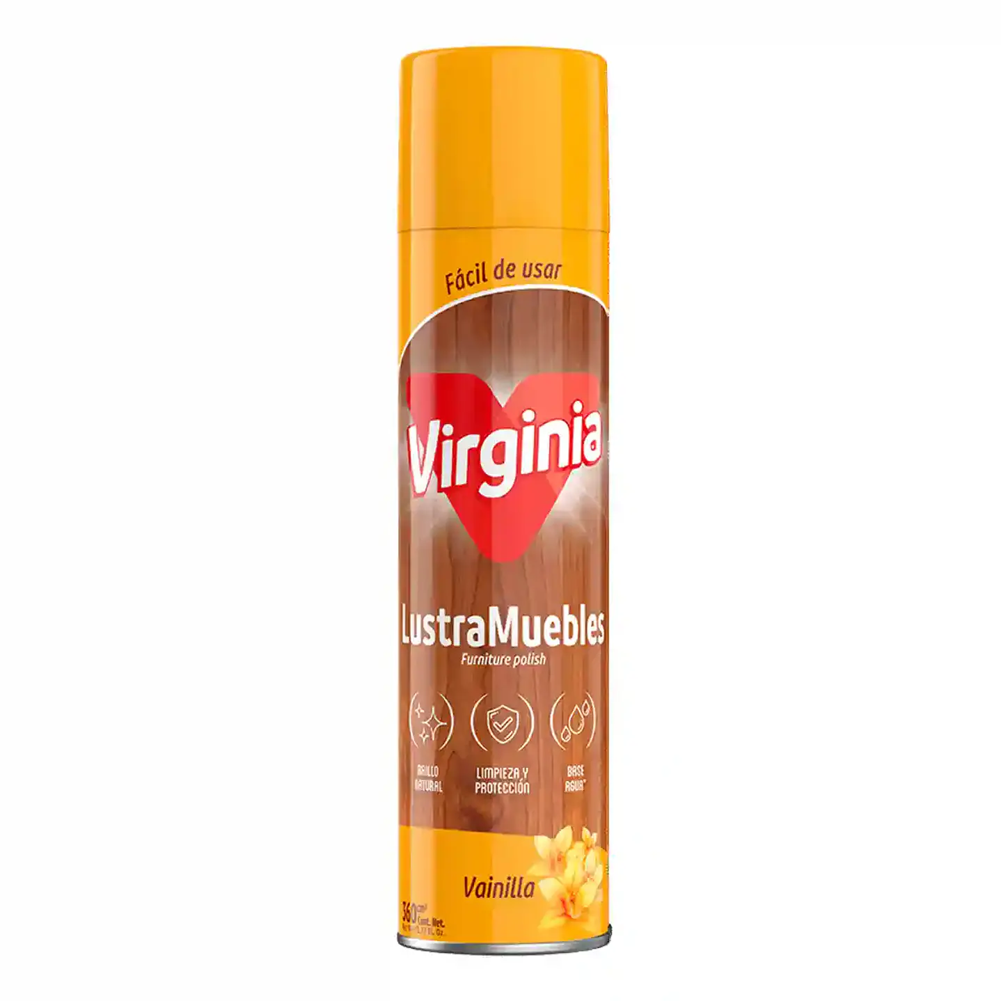Lustramuebles en aerosol Virginia 360 cm³ 2