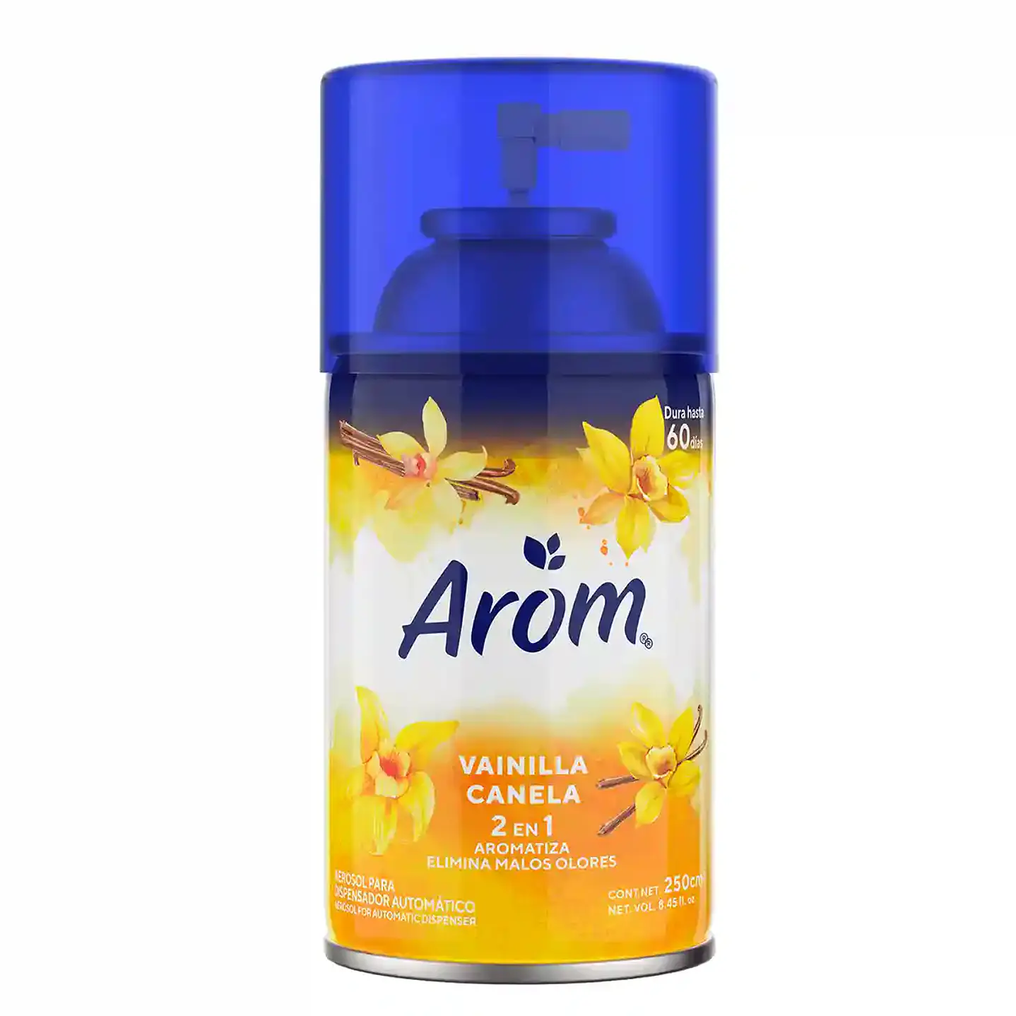 Aromatizante Arom repuesto aerosol automático 250 cc para uso doméstico 2