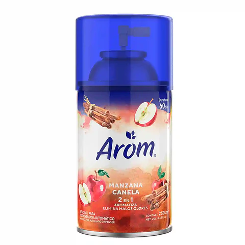 Aromatizante Arom Repuesto Aerosol Automático - Variedad de Aromas