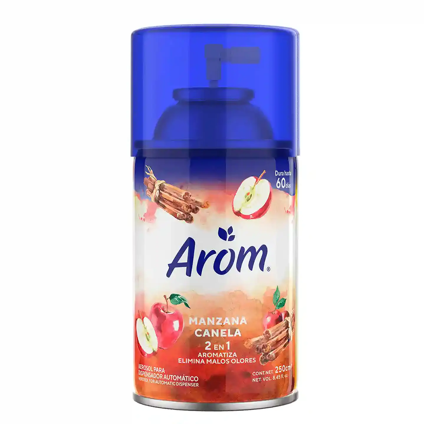 Aromatizante Arom repuesto aerosol automático 250 cc para uso doméstico 1