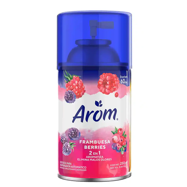 Aromatizante Arom Repuesto Aerosol Automático - Variedad de Aromas 3