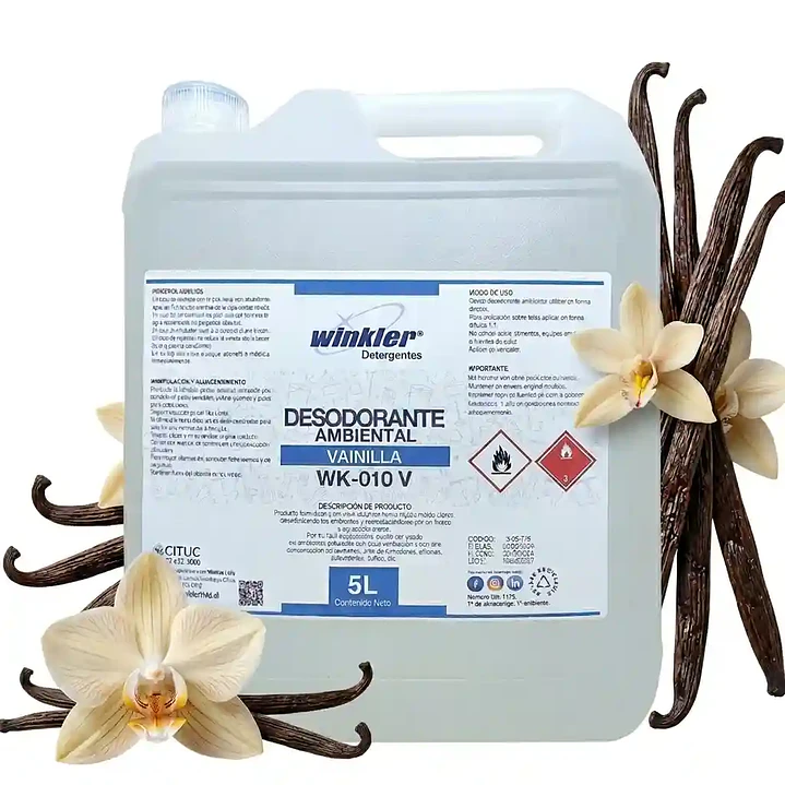 Aromatizante Ambiental Winkler 5L: Desodorante Profesional 1