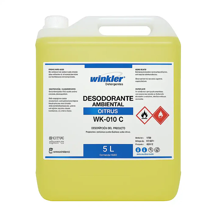 Aromatizante Ambiental Winkler 5L: Desodorante Profesional 2
