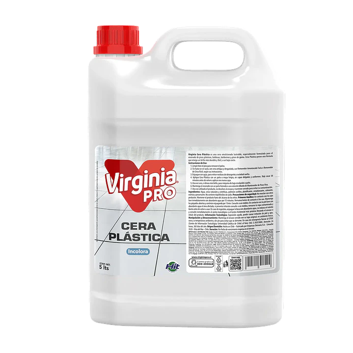 Virginia - Cera Plástica Incolora Lustrable - Bidón de 5 Litros 1