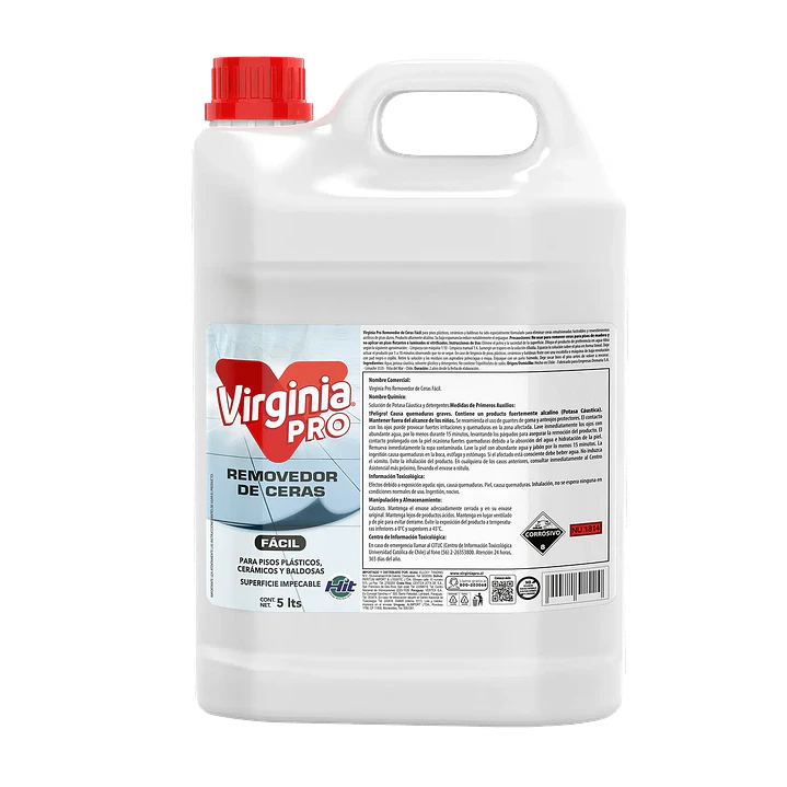 Removedor de Ceras Fácil Virginia 5 Lts 1