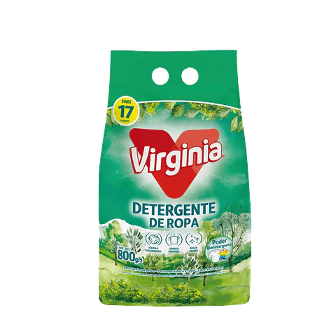 Virginia Detergente en Polvo Fragancia Bosque – 800g