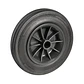 Rueda Maciza 200 mm para Contenedores Sulo - Compatible 120L, 240L y 360L - Eje 20 mm - Miniatura 1