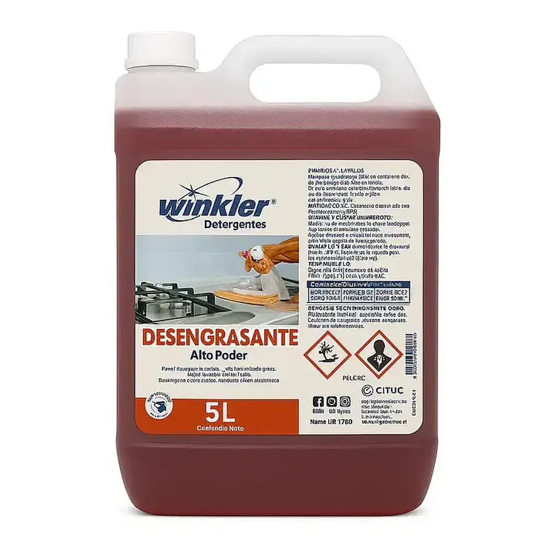 Desengrasante Industrial WK-093 5L: Descarbonizante de Alta Potencia 1
