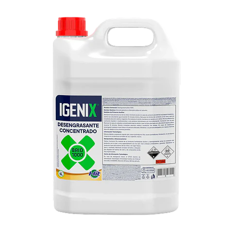 Desengrasante industrial Igenix Brio 1000 bidón 5 L para uso profesional