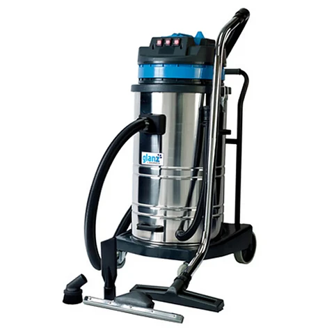 Aspiradora Industrial Polvo Agua GLANZ BF5853 80 L Tres Motores
