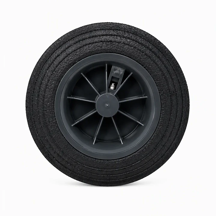 Rueda Maciza 200 mm para Contenedor de Basura SULO y Otras Marcas Compatibles 1