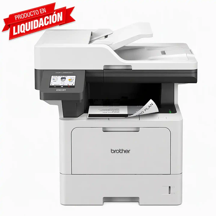 Multifuncional Láser Monocromático Brother DCP‑L5660DN Empresarial 1