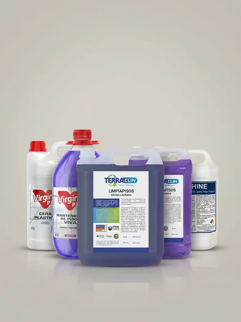 Ceras y limpiadores de piso