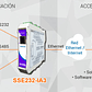 Conversor Serial a Ethernet SSE232-IA3 1 RJ45 - Miniatura 1
