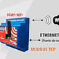 Conversor Modbus Serie a Modbus TCP Inalámbrico EGW1-MB-WiFi - Miniatura 1