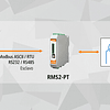 Módulo Modbus Serie de Adquisión de 8 Sensores PT100 RMS2-PT