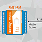 Módulo Modbus Serie de I/O Digitales y Analógicas RMS1-RM - Miniatura 1