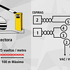 Detector Inductivo de Vehículos IDX 1 Entrada