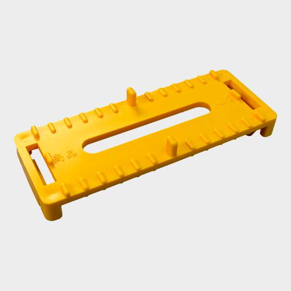 Fijador de Cables 6mm x 12 Amarillo 2