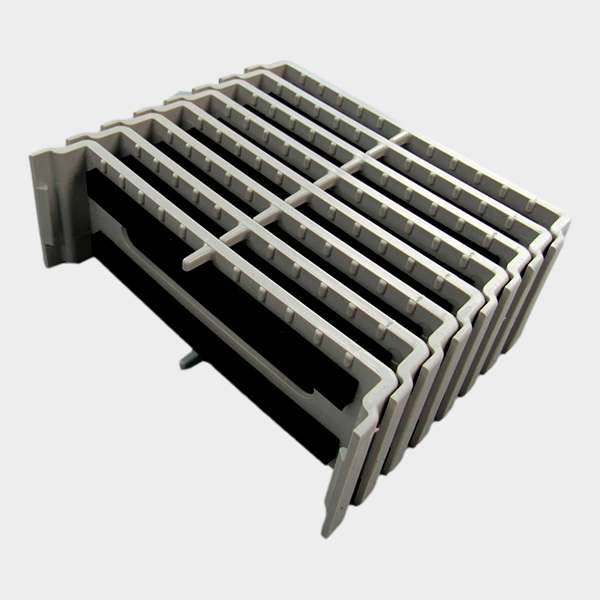 Fijador de Cables 8mm x 12 Gris 5