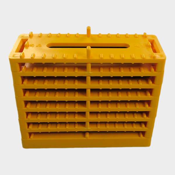 Fijador de Cables 6mm x 12 Amarillo 6