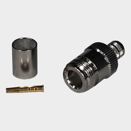Conector N Crimp Jack RG-8, N21110B 1