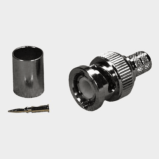 Conector BNC Crimp Plug RG-6, B11110A