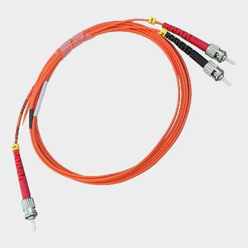 Jumper ST/ST Multimodo OM2 Duplex LSZH Naranja 1m 1