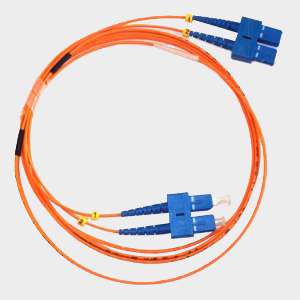 Jumper SC/SC Monomodo Duplex LSZH Naranja 10m 1