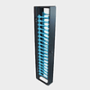 Organizador Vertical de 42U para Gabinete Servidor 42Ux800x1000