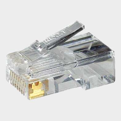 Conector RJ45 CAT 6 Macho NEXXT Multifilar Alambre 1