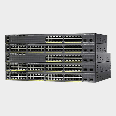 Switch Cisco 2960 X 48P Gigabit 4SFP LAN Base PoE 370W