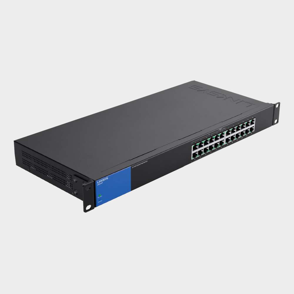 Switch Linksys 24 Puertos LGS124P Gigabit Poe+ 1