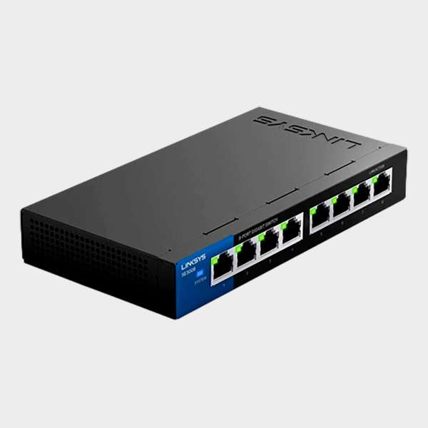 Switch Linksys 8 Puertos SE3008 Gigabit 2
