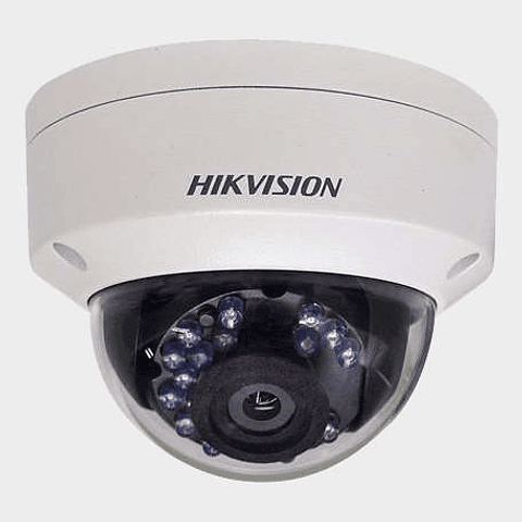 Camara Domo Hikvision HD 720p Exterior Lente Fijo IR