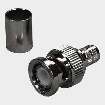 Conector BNC Crimp Plug RG-11 1