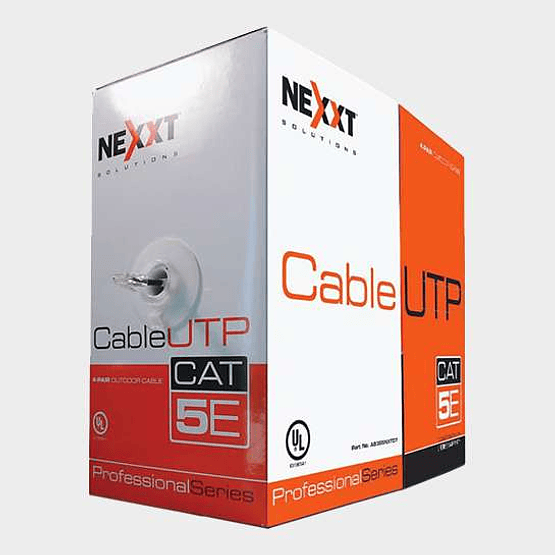 Cable UTP Cat 5E NEXXT 305m 4 Pares CMX Exterior